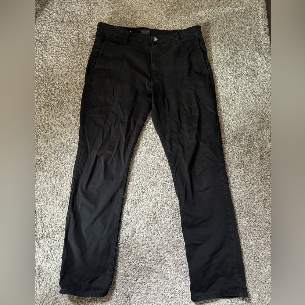 Levis Cotton black pants size 34x32